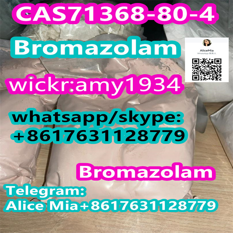 Bromazolam CAS71368-80-4 pink powder wickr:amy1934